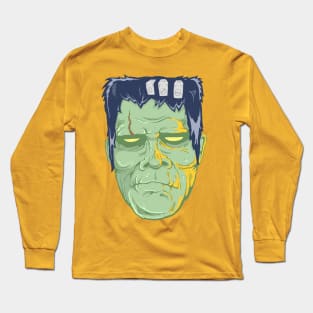 Frankenstein Mask Long Sleeve T-Shirt